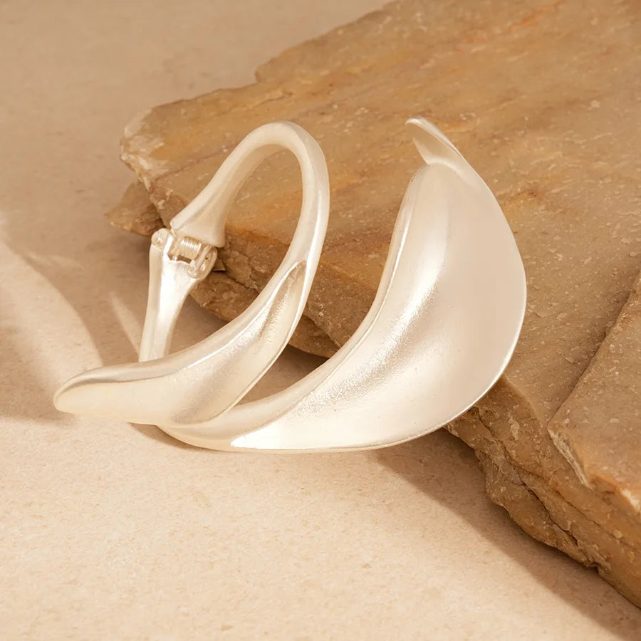 Geometric Resin Open Bangle