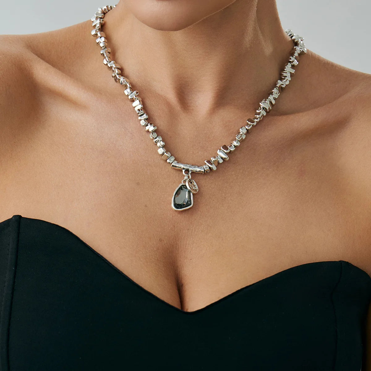 Trendy Geometric Bead Jewelry – Adjustable & Stylish