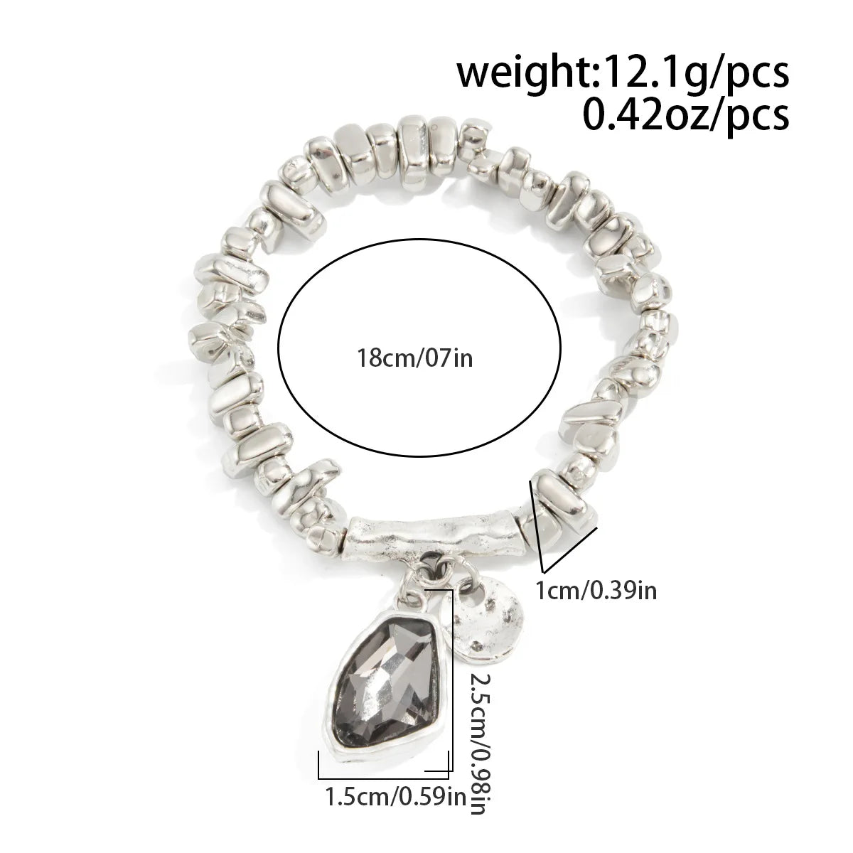 Trendy Geometric Bead Jewelry – Adjustable & Stylish