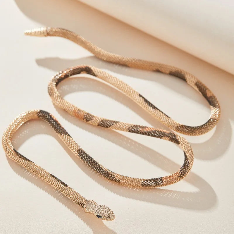 Twisted Snake Necklace