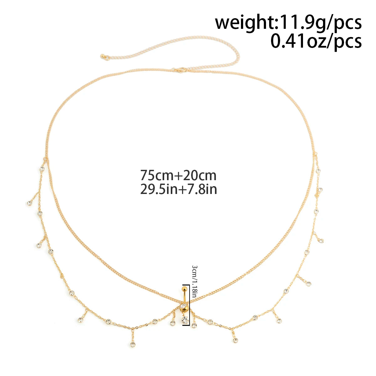 Sexy Pendant Waist Belt Chain for Women