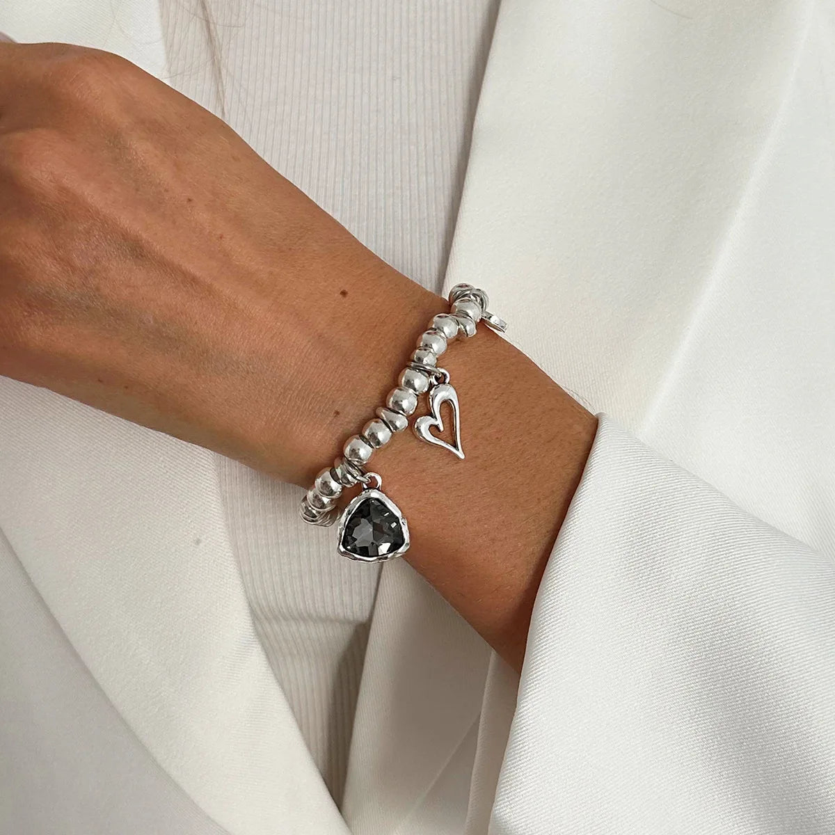 Trendy Geometric Bead Jewelry – Adjustable & Stylish