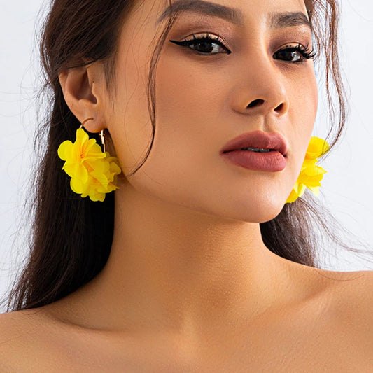 Crown Rosé Bloom Hoops