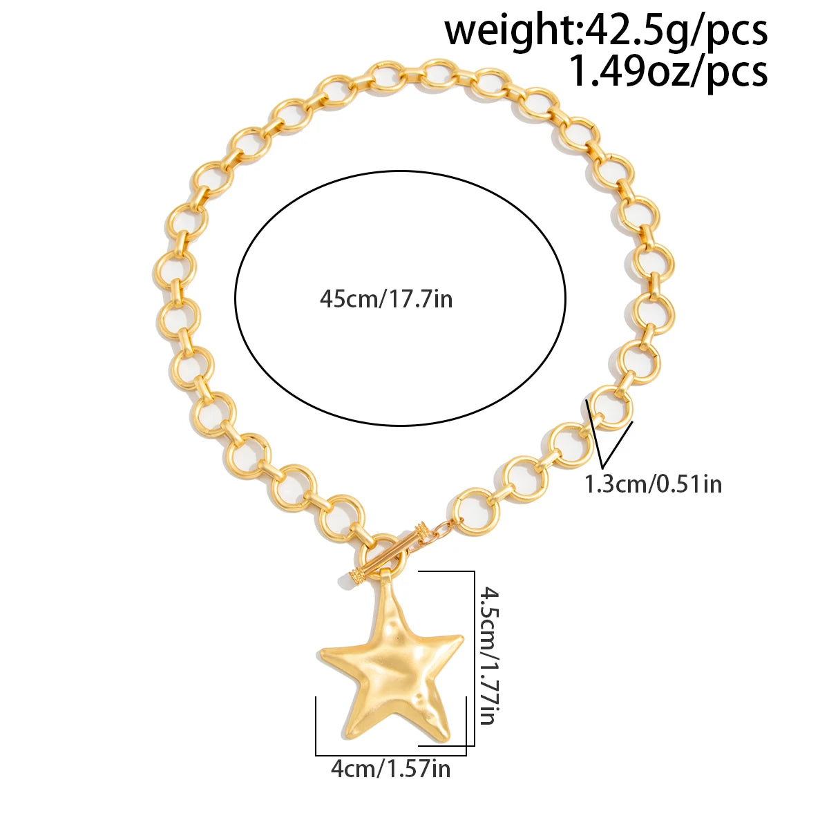 Hip-Hop Star Metal Choker